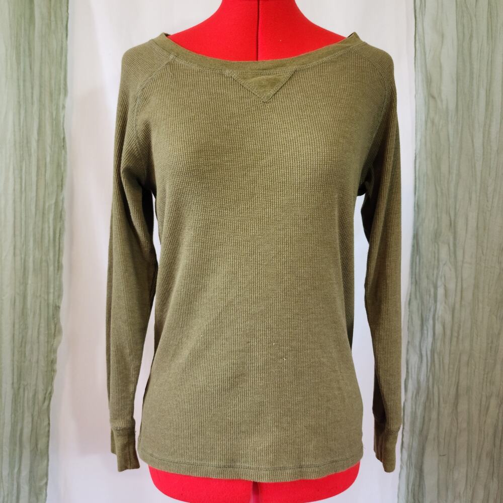 Magellan Green Stretch Long Sleeve Shirt Size XL